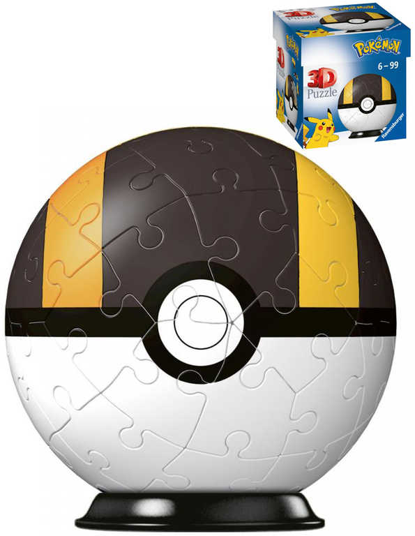 RAVENSBURGER Puzzleball 3D Pokéball skládaèka 54 dílkù Pokémon II. - zvìtšit obrázek