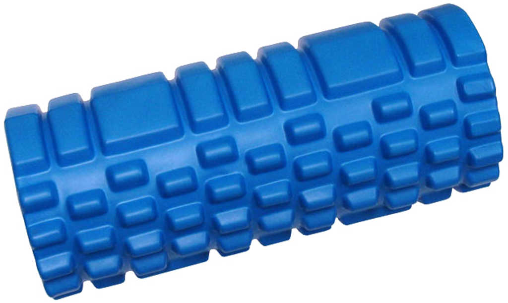 ACRA Válec masážní 33x14cm fitness roller modrý plast - zvìtšit obrázek