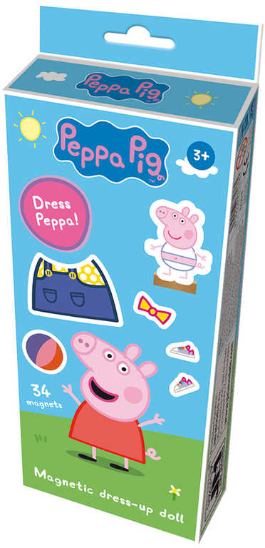 JIRI MODELS Panenky magnetické oblékací Peppa Pig se stojánkem - zvìtšit obrázek