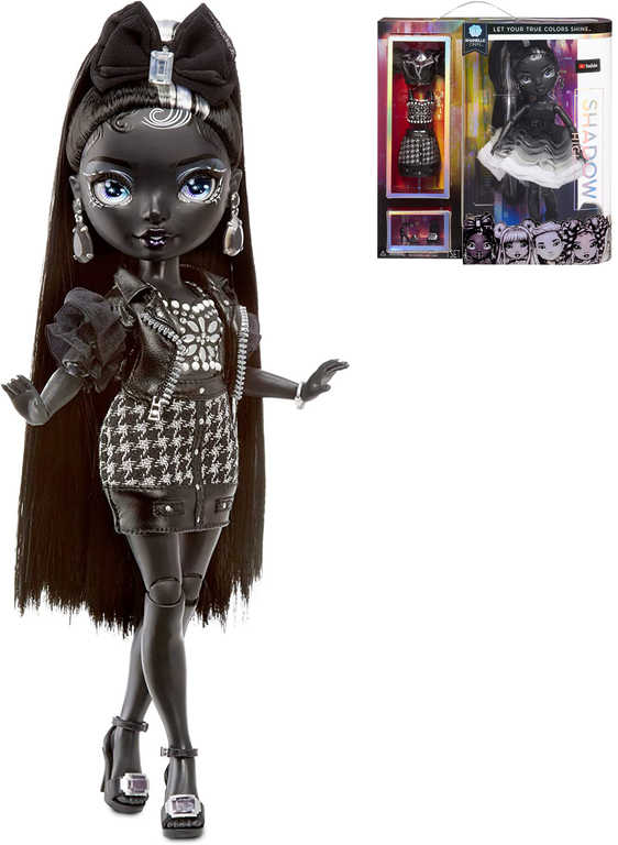 SHADOW HIGH Tajemná fashion panenka Shanelle Onyx s obleèky a doplòky - zvìtšit obrázek