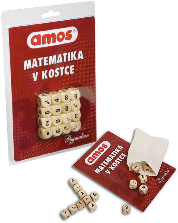PYGMALION Amos hra Matematika v kostce set s kostkami v pytlíku na kartì - zvìtšit obrázek