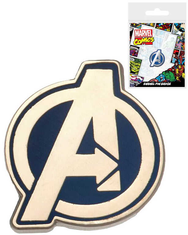 Odznak Avengers logo 2,5cm kovový - zvìtšit obrázek