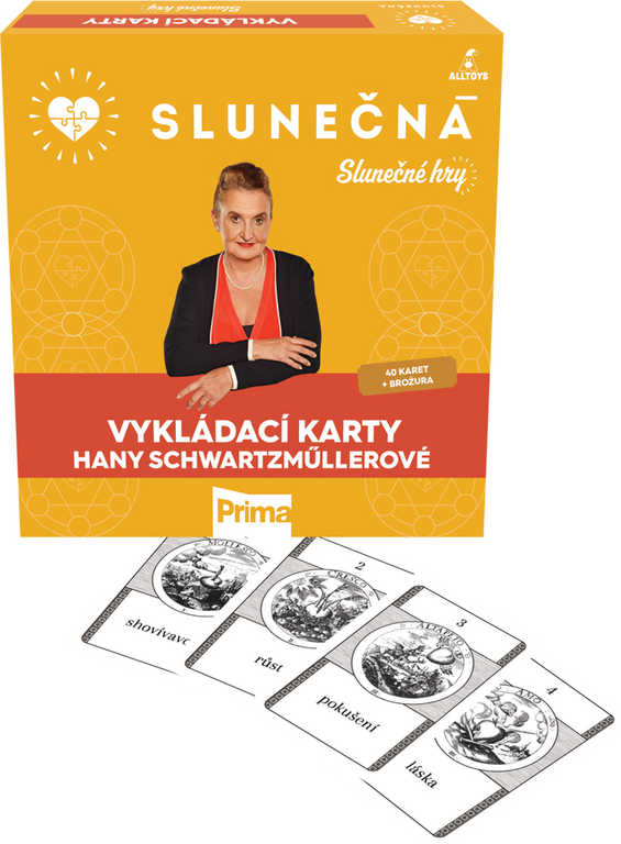 EP Line Hra Sluneèná vykládací karty set 40ks s brožurkou *SPOLEÈENSKÉ HRY* - zvìtšit obrázek