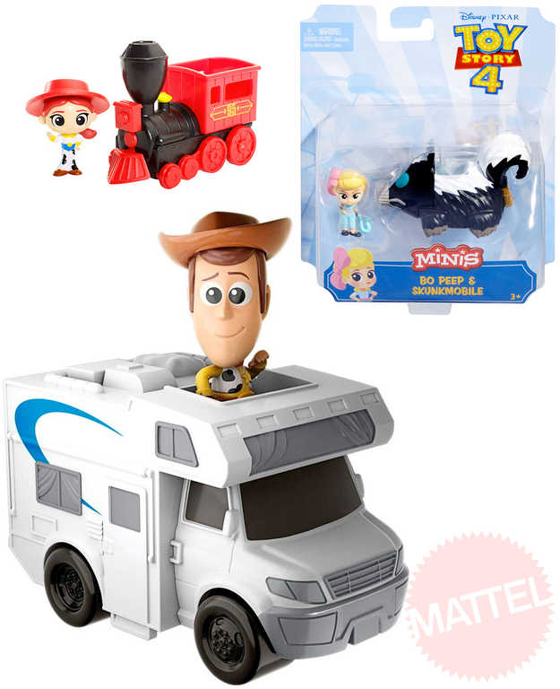 Figurka plastová Toy 4 Story (Pøíbìh hraèek) set s vozidlem rùzné druhy - zvìtšit obrázek