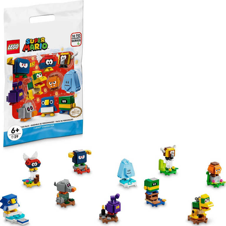 LEGO SUPER MARIO Akèní kostky 4. série v sáèku 71402 STAVEBNICE - zvìtšit obrázek