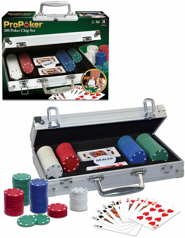 HRA Poker 200 žetonù v kuføíku pro dospìlé SPOLEÈENSKÉ HRY - zvìtšit obrázek