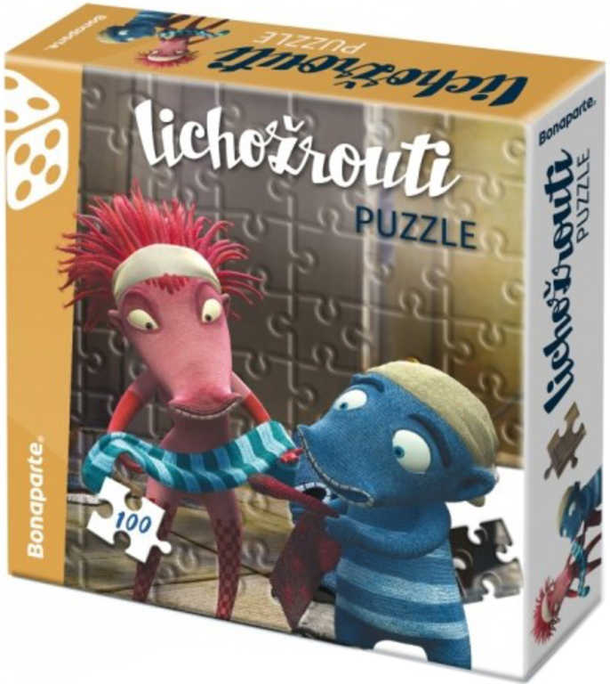 BONAPARTE Puzzle Lichožrouti 33x30cm Hihlík a Žiletka set 100 dílkù v krabici - zvìtšit obrázek