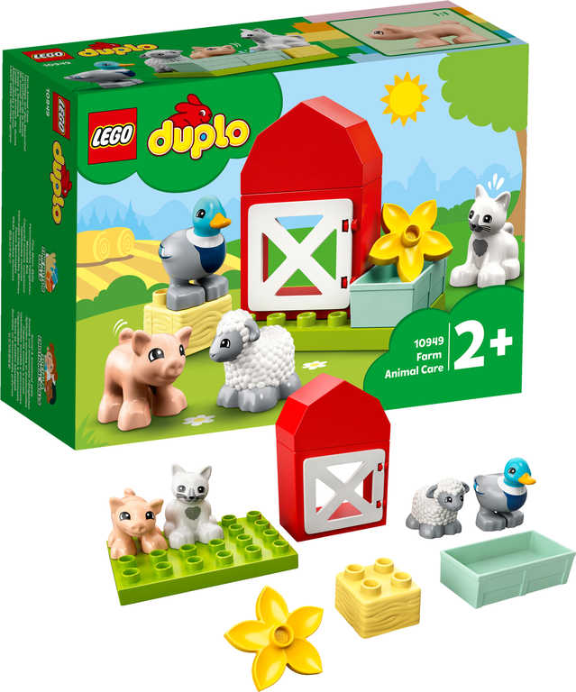 LEGO DUPLO Zvíøátka z farmy 10949 STAVEBNICE - zvìtšit obrázek