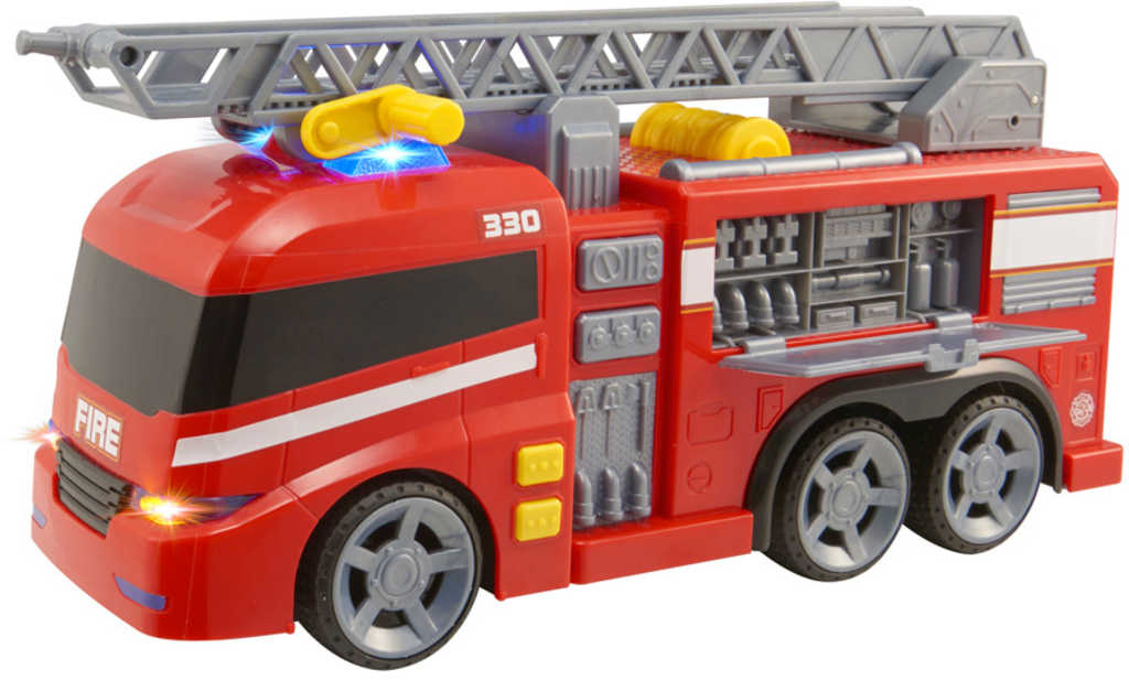 Teamsterz auto výjezdové požární vozidlo s žebøíkem na baterie Svìtlo Zvuk - zvìtšit obrázek