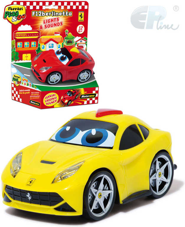 EP Line Baby autíèko Ferrari Berlinetta s oèima 2 barvy plast - zvìtšit obrázek