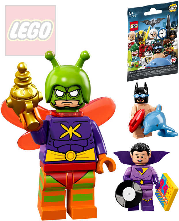 LEGO BATMAN Movie 2.serie mini figurka set s doplòky a podstavcem rùzné druhy - zvìtšit obrázek