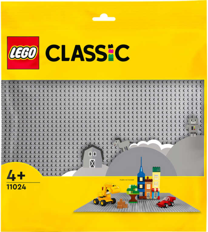 LEGO CLASSIC Podložka šedá ke stavebnicím 38x38cm 11024 - zvìtšit obrázek