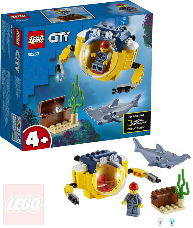 LEGO CITY Oceánská mini ponorka 60263 STAVEBNICE - zvìtšit obrázek