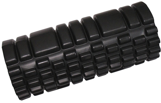 ACRA Válec masážní 33x14cm fitness roller èerný plast - zvìtšit obrázek