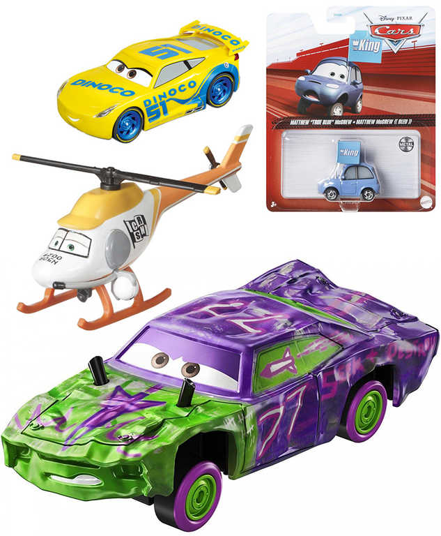 MATTEL Autíèko anglièák Disney Pixar Cars 3 (Auta) rùzné druhy kov - zvìtšit obrázek