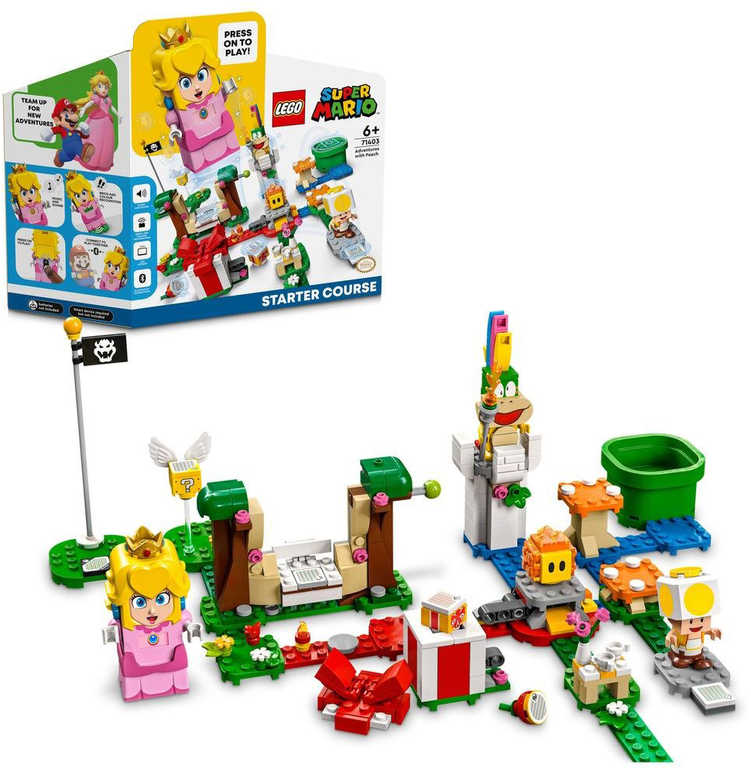 LEGO SUPER MARIO Dobrodružství s Peach startovací set 71403 STAVEBNICE - zvìtšit obrázek