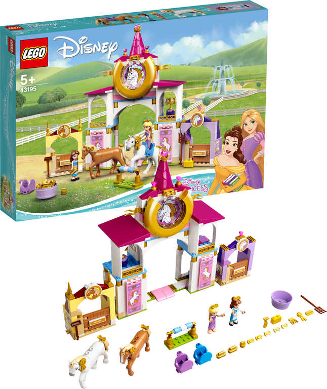 LEGO DISNEY PRINCESS Královské stáje Krásky a Lociky 43195 STAVEBNICE - zvìtšit obrázek
