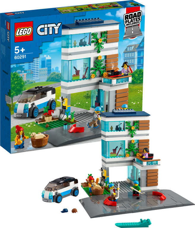 LEGO CITY Moderní rodinný dùm 60291 STAVEBNICE - zvìtšit obrázek