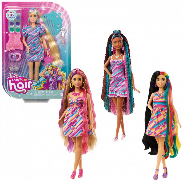 MATTEL BRB Panenka Barbie fantastické vlasové kreace 4 druhy - zvìtšit obrázek
