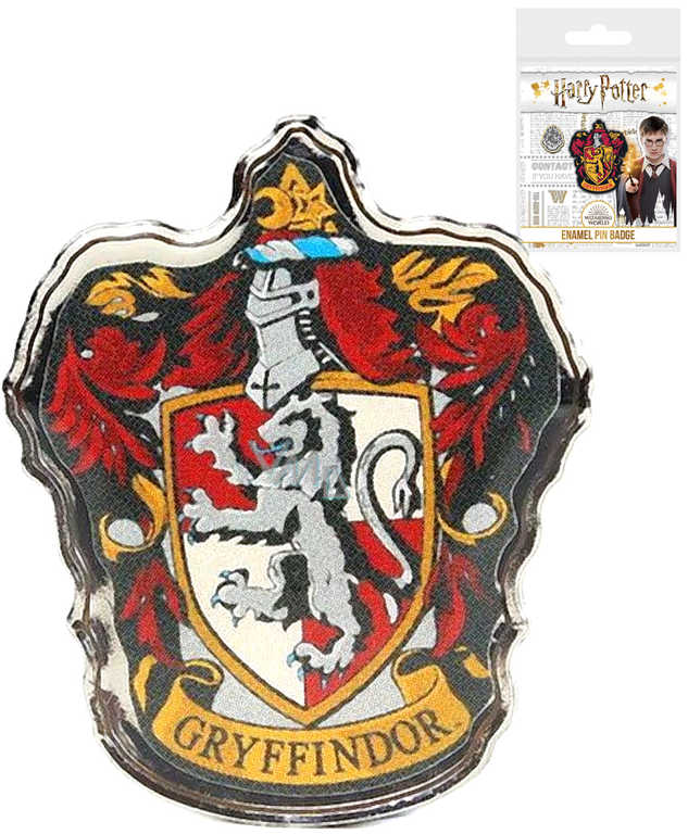 Odznak Harry Potter Nebelvír 2,5cm kovový - zvìtšit obrázek