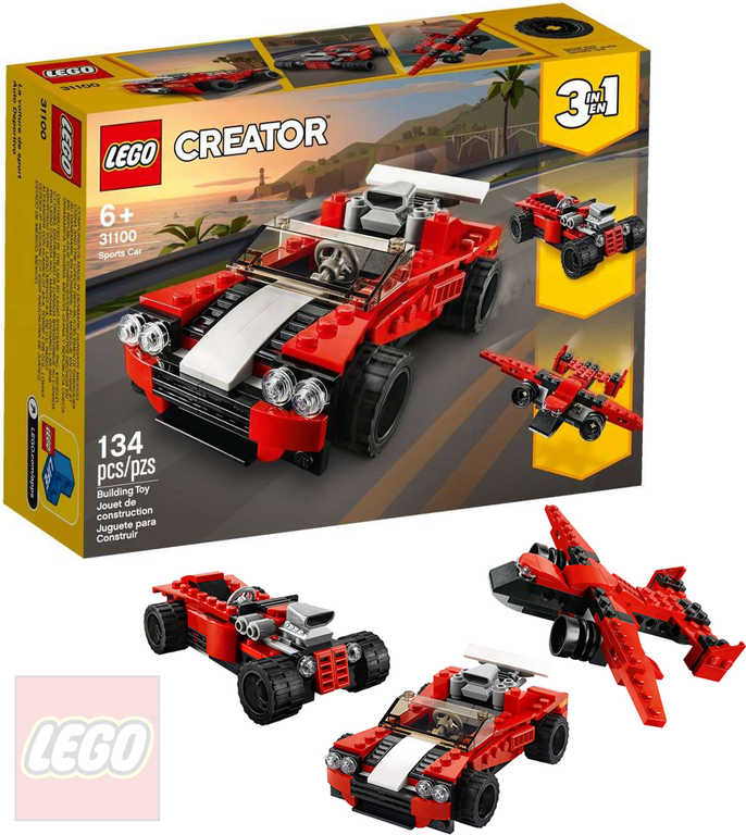 LEGO CREATOR Sporќбk 3v1 31100 STAVEBNICE - zvмtљit obrбzek