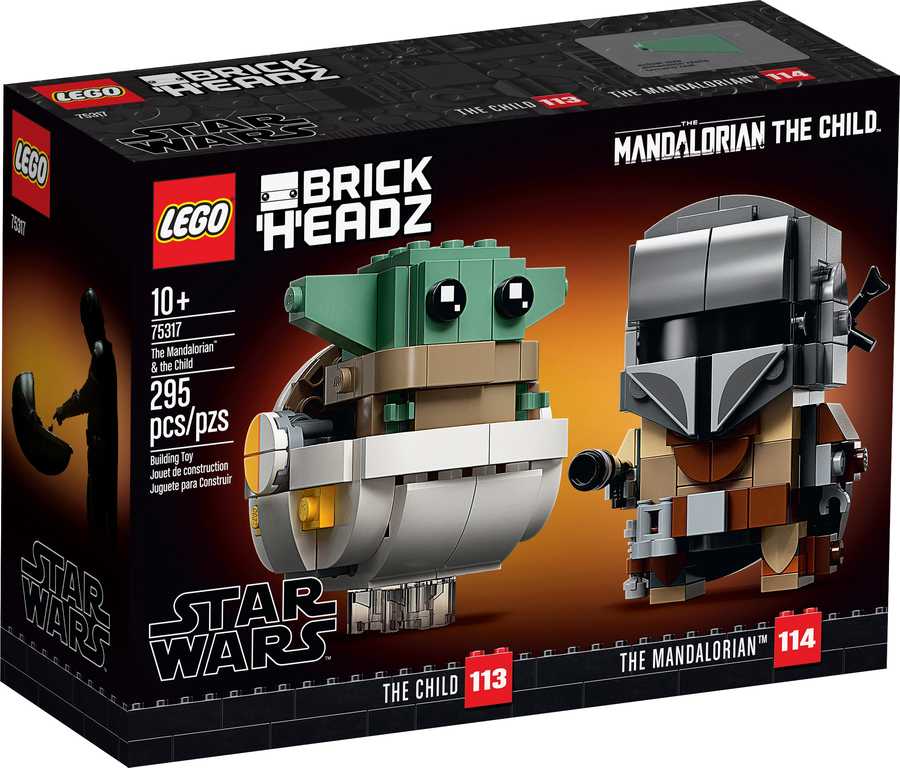 LEGO STAR WARS Brickheadz Mandalorian a dítì 75317 STAVEBNICE - zvìtšit obrázek