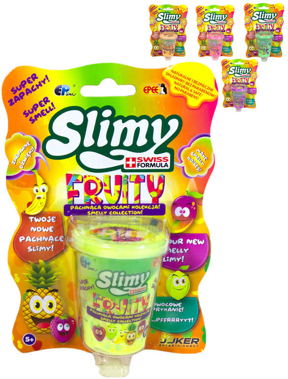 EP Line Slimy sliz zábavný v kelímku s vùní ovoce 5 druhù - zvìtšit obrázek