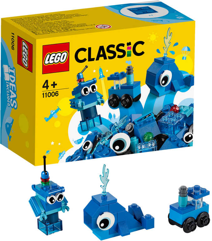 LEGO CLASSIC Modré kreativní kostièky 11006 STAVEBNICE - zvìtšit obrázek