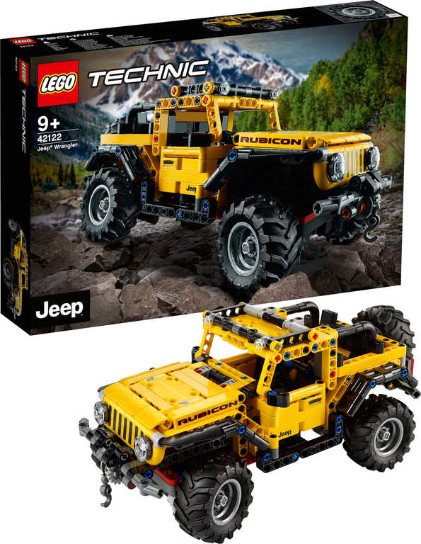 LEGO TECHNIC Auto jeep Wrangler 42122 STAVEBNICE - zvìtšit obrázek