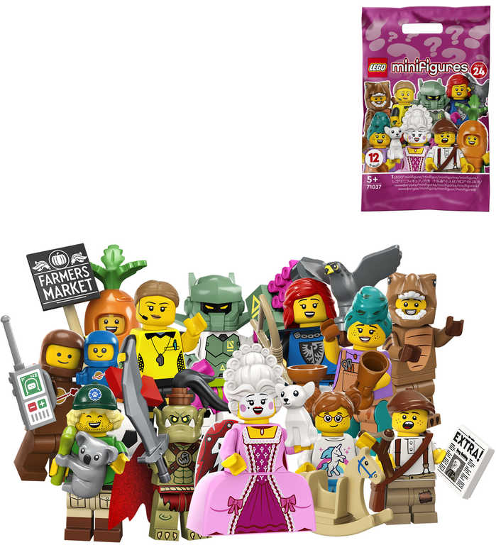 LEGO Minifigurky 24. série v sáèku 71037 STAVEBNICE - zvìtšit obrázek