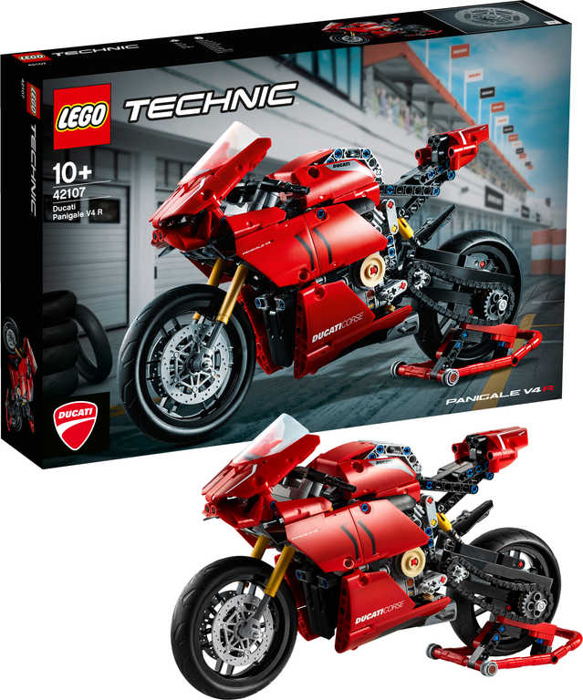 LEGO TECHNIC Motocykl Ducati Panigale V4 R 42107 STAVEBNICE - zvìtšit obrázek