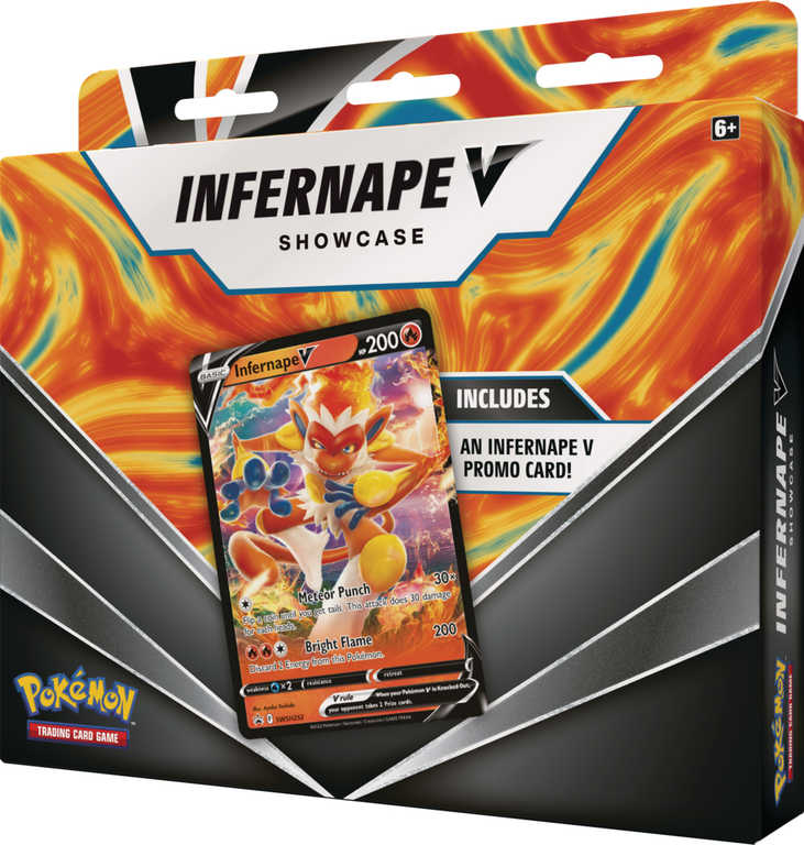 ADC Pokémon TCG: Infernape V Showcase set 3x booster s promo kartou - zvìtšit obrázek