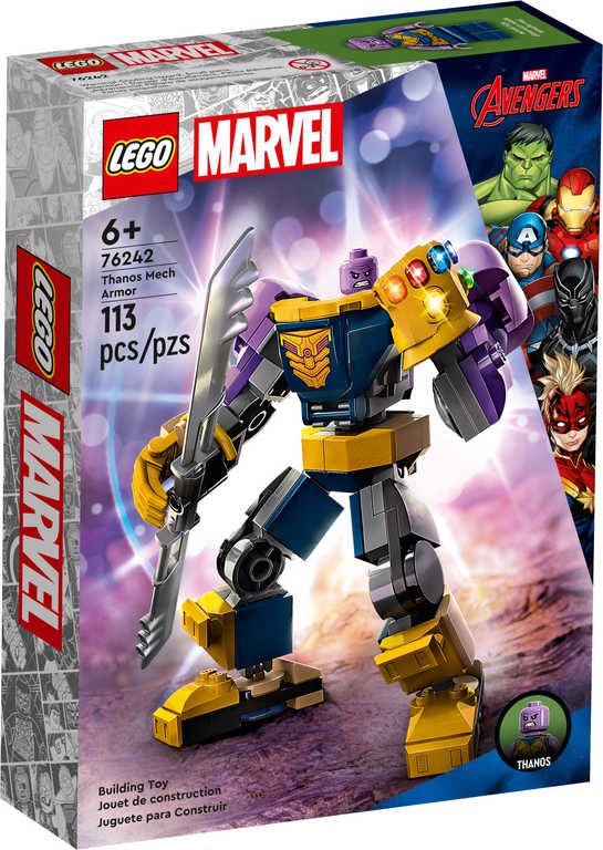 LEGO MARVEL Avengers: Thanos v robotickém brnìní 76242 STAVEBNICE - zvìtšit obrázek