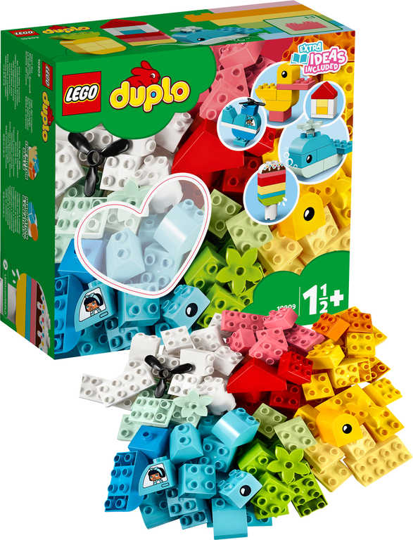 LEGO DUPLO Box se srdíèkem 10909 STAVEBNICE - zvìtšit obrázek
