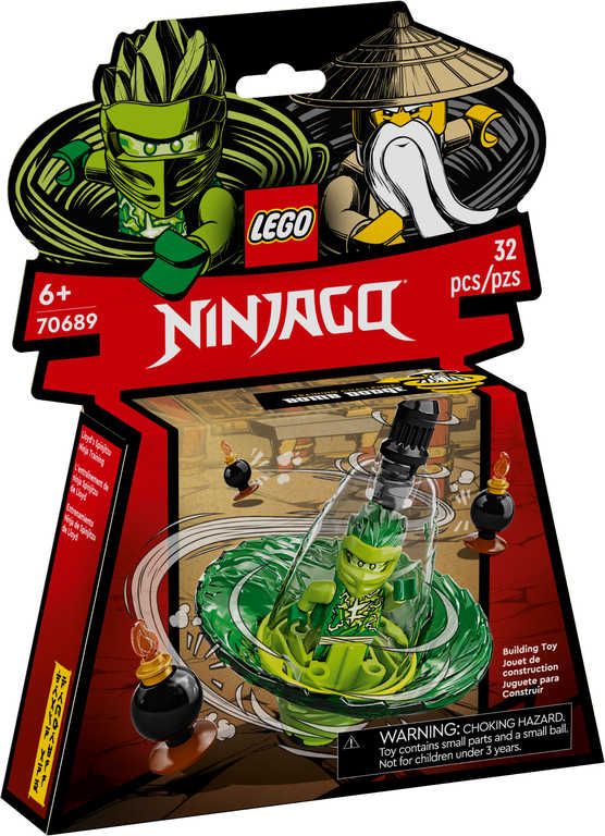 LEGO NINJAGO Lloydùv nindžovský trénink Spinjitzu 70689 STAVEBNICE - zvìtšit obrázek