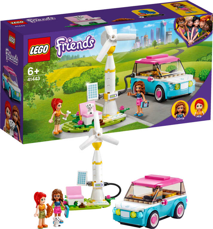 LEGO FRIENDS Olivia a její elektromobil 41443 STAVEBNICE - zvìtšit obrázek