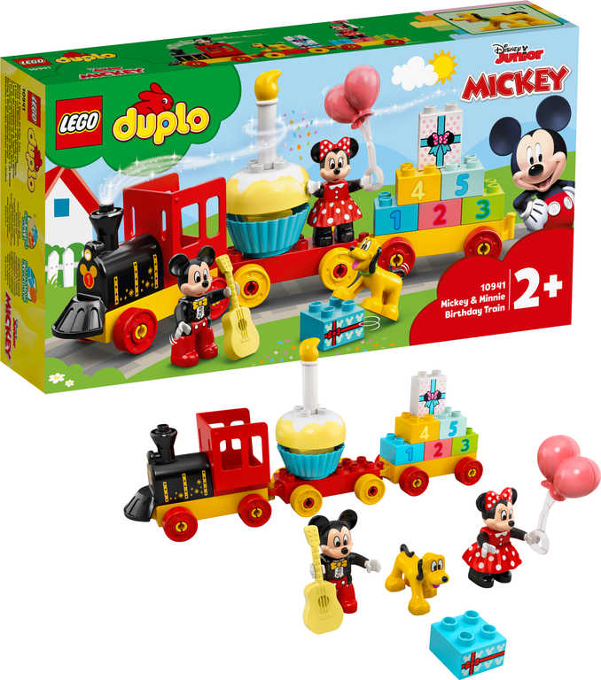 LEGO DUPLO Narozeninový vláèek Mickeyho a Minnie 10941 STAVEBNICE - zvìtšit obrázek