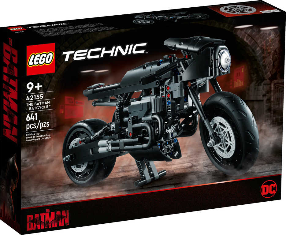 LEGO TECHNIC Batman Batcycle motocykl 42155 STAVEBNICE - zvìtšit obrázek