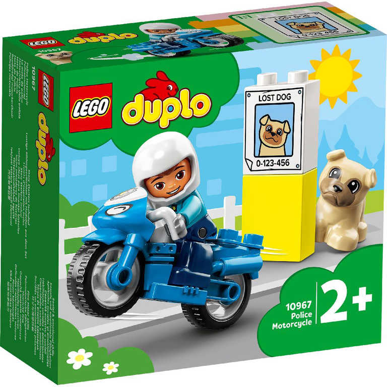 LEGO DUPLO Policejní motorka 10967 STAVEBNICE - zvìtšit obrázek