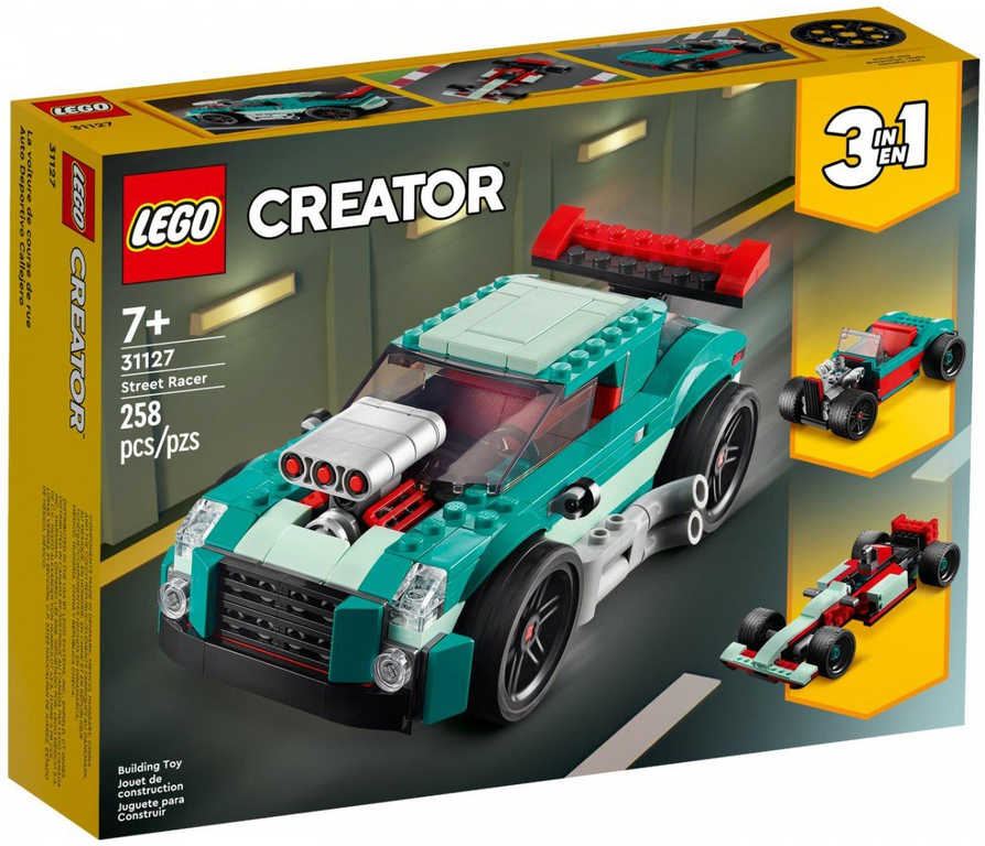 LEGO CREATOR Auto závoïák 3v1 31127 STAVEBNICE - zvìtšit obrázek