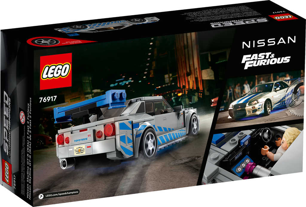 LEGO SPEED CHAMPIONS 2 Fast 2 Furious: Nissan Skyline GT-R 76917 STAVEBNICE - zvìtšit obrázek