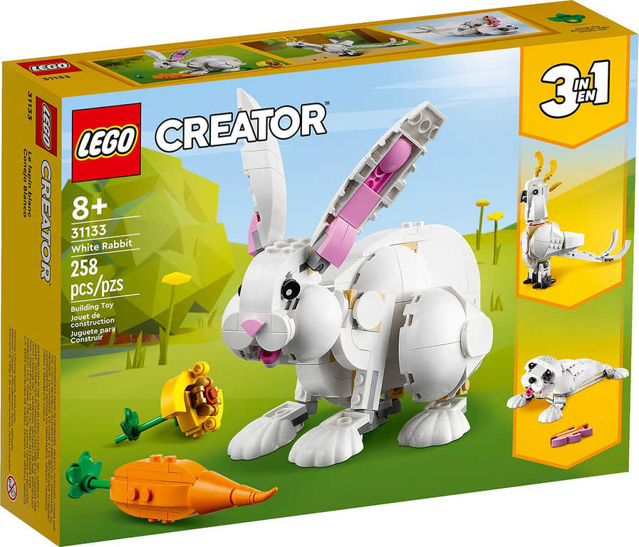 LEGO CREATOR Bílý králík 3v1 31133 STAVEBNICE - zvìtšit obrázek