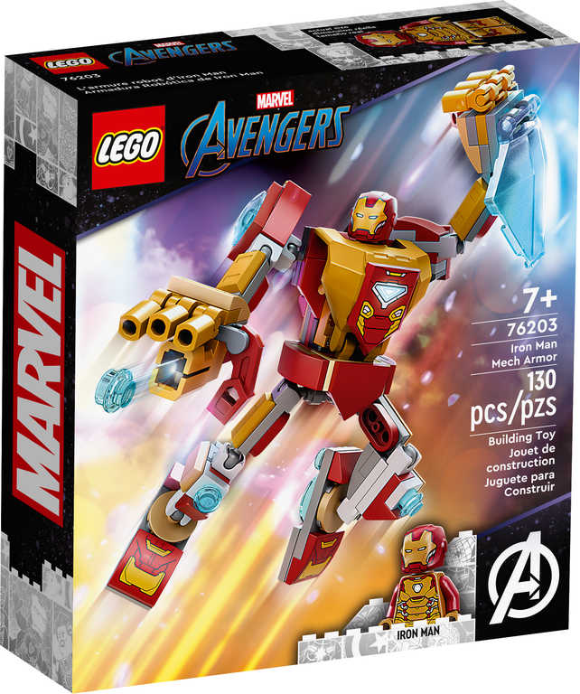 LEGO MARVEL Iron Manovo robotické brnìní 76203 STAVEBNICE - zvìtšit obrázek