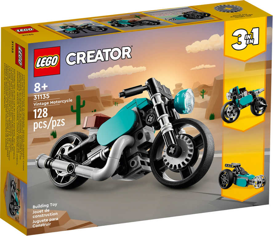 LEGO CREATOR Retro motorka 3v1 31135 STAVEBNICE - zvìtšit obrázek