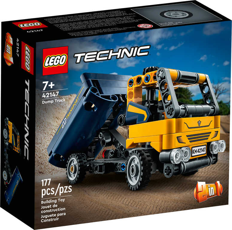 LEGO TECHNIC Náklaïák sklápìè 2v1 42147 STAVEBNICE - zvìtšit obrázek