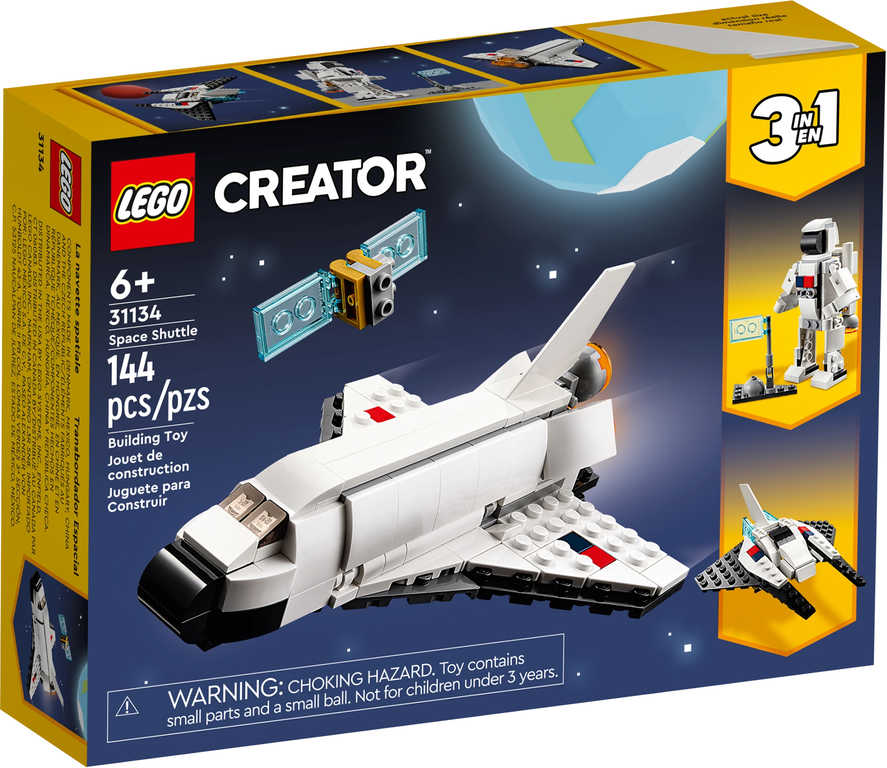 LEGO CREATOR Raketoplán 3v1 31134 STAVEBNICE - zvìtšit obrázek