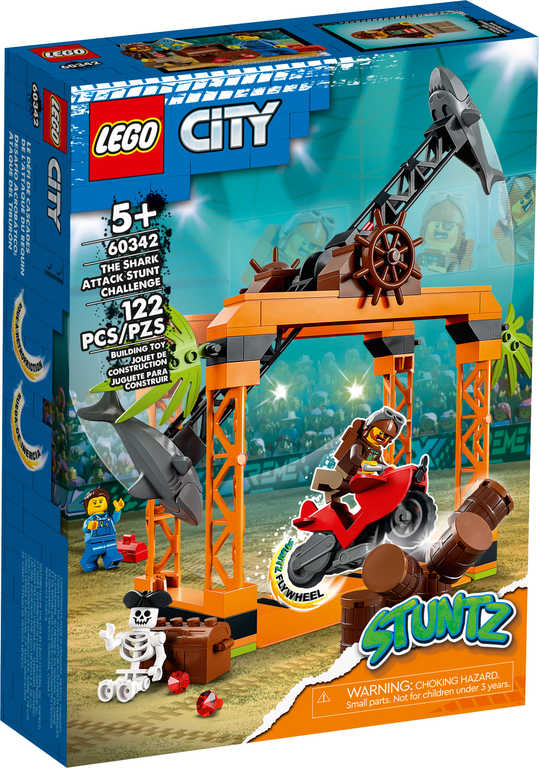 LEGO CITY Žraloèí kaskadérská výzva 60342 STAVEBNICE - zvìtšit obrázek