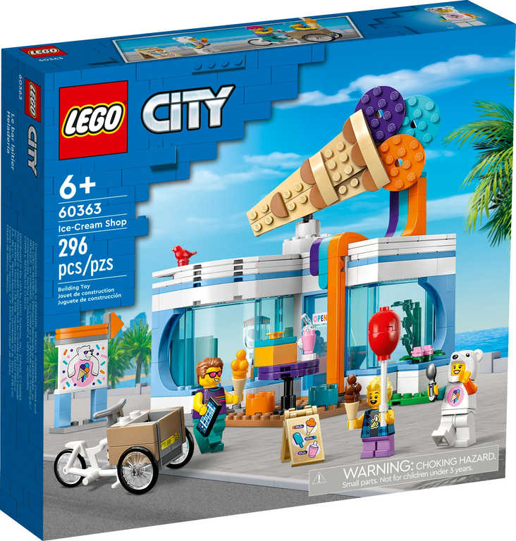LEGO CITY Obchod se zmrzlinou 60363 STAVEBNICE - zvìtšit obrázek