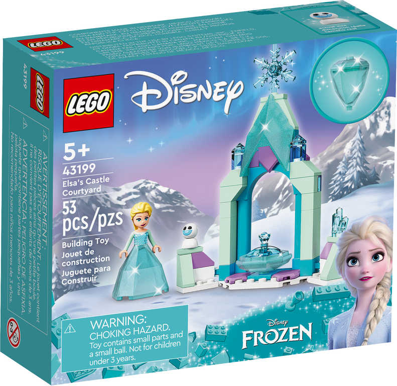 LEGO DISNEY FROZEN Elsa a zámecké nádvoøí 43199 STAVEBNICE - zvìtšit obrázek