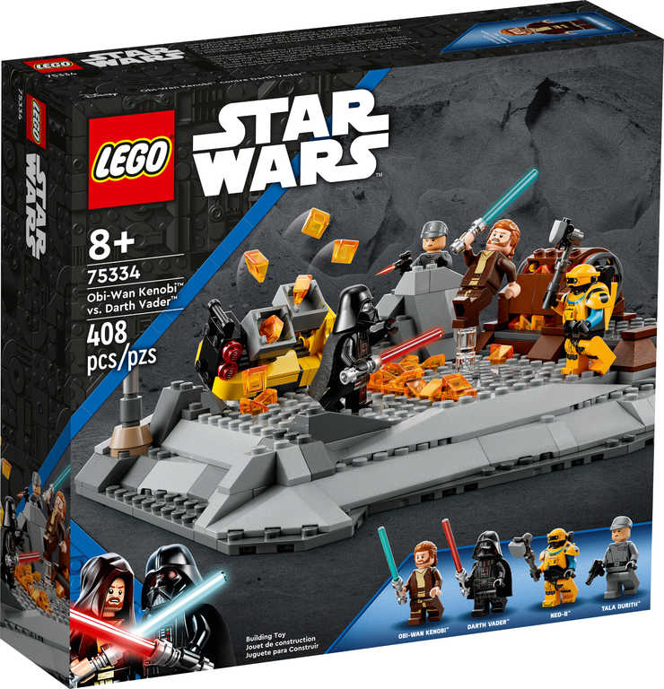 LEGO STAR WARS Obi-Wan Kenobi vs. Darth Vader 75334 STAVEBNICE - zvìtšit obrázek
